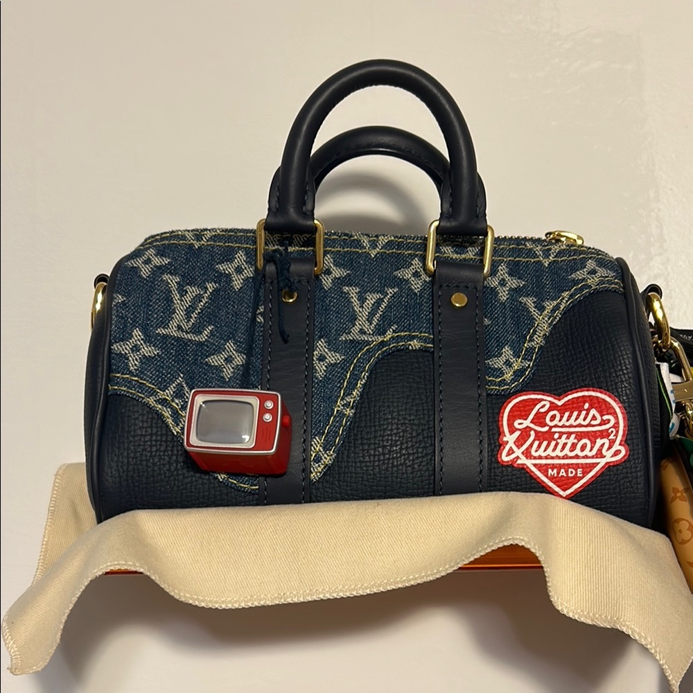 Louis Vuitton nigo Virgil collab xs keep all